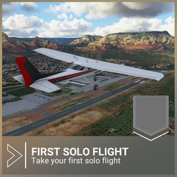 Take-off and Landing - First Solo Flight
