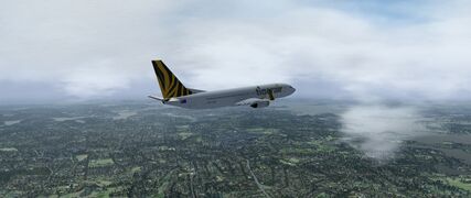 Airliner, pre-2020.3 LTS. Not higher settings, some scenery layers off incl buildings.