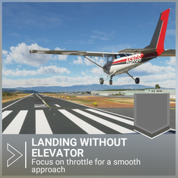 Take-off and Landing - Landing Without Elevator