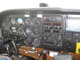 Cessna 172 with steam gauge cockpit